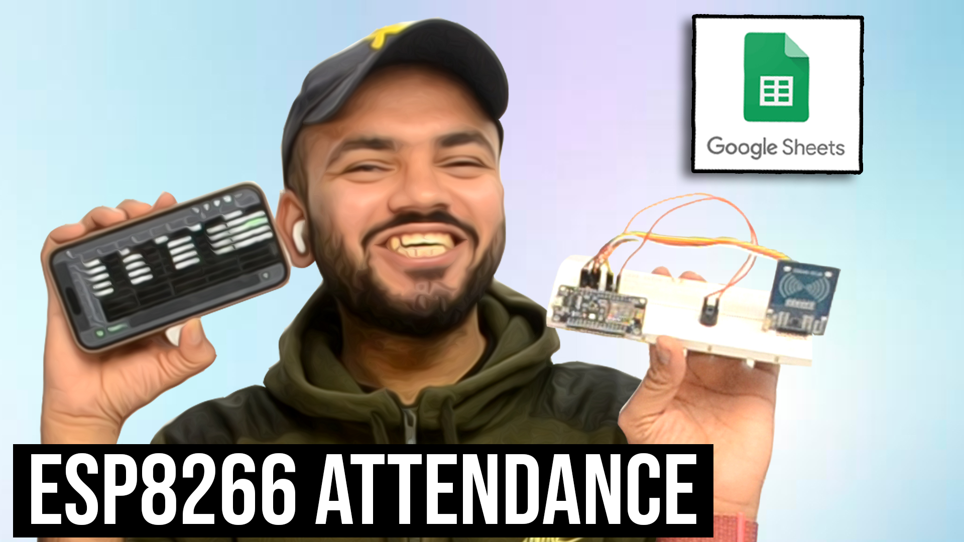 RFID-Based Student Attendance System Using ESP8266 & Google Sheets