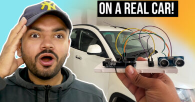 Arduino-Based Parking Assistance System Code and Circuit